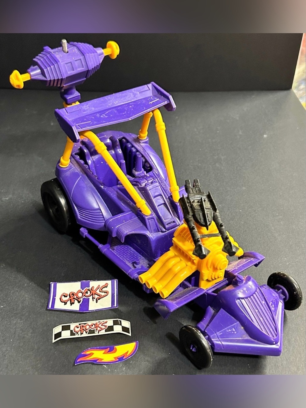 Vintage 1988 Hasbro C.O.P.S. 'n Crooks Dragster Vehicle